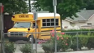 Asian Beauty Kat Fucks Her Man On School Bus