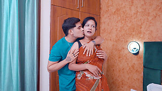 Big Boobs Desi Kamwali Bai Seduce by Her House Owner