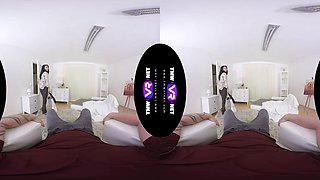Sexy Brunette's Fantasy Is To Suck A Big Cock - Sexlikereal