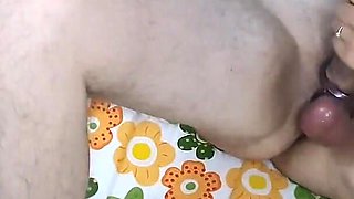 Homemade Amateur. Teasing My Step Brother, Sucking His Big Dick, Whipping Him. Ruined Orgasm Handjob