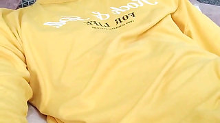 Nice cumshot after a show