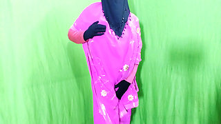 Indian beautiful hijabi muslim couple thirsty for fuck