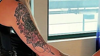 Mistress Kora Bell Gives Lovely Lana Lee an Attitude Adjustment Slaps Gags and Squirt Domination