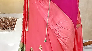 Desi Tamil  Housewife Seduces Bull in Red Underwear - Nipple Play, Cuck Watches! IndianHotwifeX