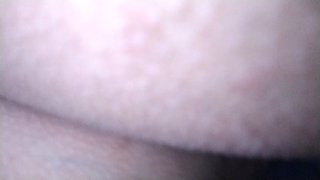 Double Vaginal Penetration with Toy and My BBC Bull While Hubby Is at Bed