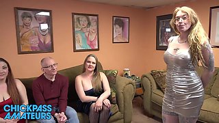 ChickPass - Babz is fucking on an adult game show