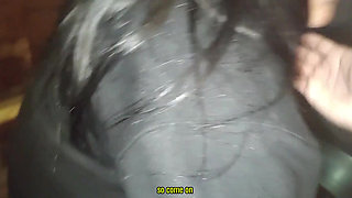 Sucking My Best Friend's Entire Cock Outdoors While It's Raining and We Were Almost Discovered Fantasiahardcoresex