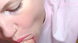 Your Stepmom Proves to You That She Is the Blowjob Queen