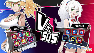 Ep12: Hentai Scenes with Martina, Venus and Monica - Academy Love Saga: Tennis Angels Ex