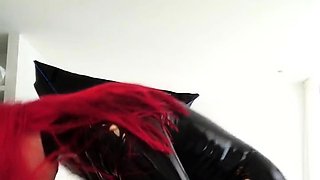 Hot babe Sophie Paris having horny solo toy masturbation