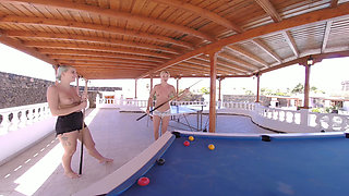 Marie & Chloe - Topless Pool