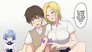 Manga, comic, masturbation