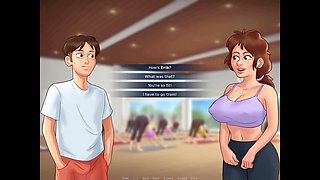 Glamour, yoga milf, full story