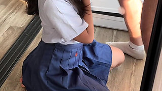 18yo Thai Student Want to Try Big White Dick