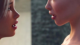 Awam 2 - a Wife and Stepmother - S2 - Part 4a - Sofia Gets Deliciously Filthy with Girls in the Sauna.