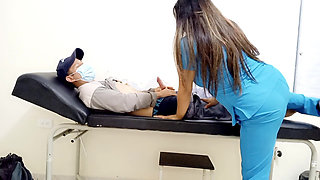 Patient Falls in Love with Doctor in Doctor's Office and Achieves an Intense Herd