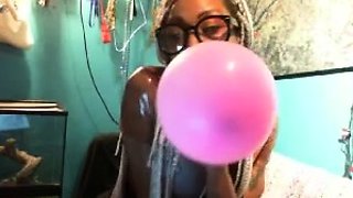 Hot Black Maid Does Some Webcam Black and Ebony