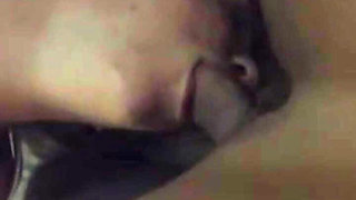 Girlfriend Sucking Dick's Boyfriend Hard At His House