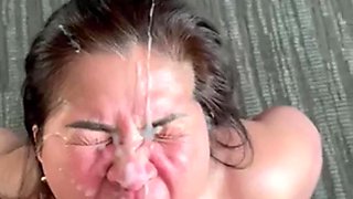 Drenching Escort in Cum