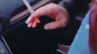 Smoking Blowjob in Car After the First Date