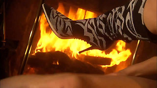 Nasty brunette loves to be fucked