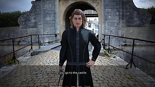 ERODIO: BIG BLACK COCK And 2 Bitchy Palace Wifes-Ep 8