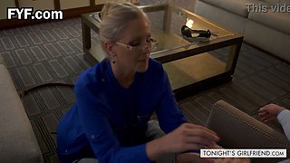 Julia Ann's big tits get the job done in seduction with Lucas Frost