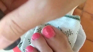 I Put Nail Polish on My Feet