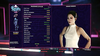 Cyberpunk 2077 Threesome Sex with Panam and Judy, Songbird and Aurore Cassel and Rita Wheeler