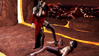 Queen Medusa doing sex with xiaoyan.