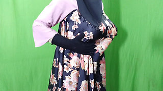 Muslim Hijabi Beautiful Housewife Fucking with Neighbor - With Clear Bangla Audio