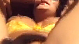 Vintage Threesome with Double Penetration and Cumshot in Mouth by Two Monster Cocks for MILF