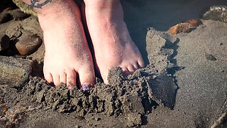 Feet at the Beach