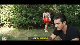 Lola Danger & Valentina Sierra caught cheating with young stud on the forest green