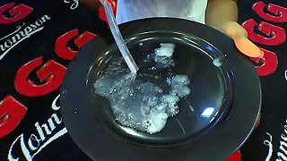 Black nurse who loves the taste of bukkake