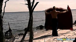 Ass Slamming At The Beach - Christopher Daniels  Colby Keller
