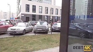 Debt4k. cute girl rails Big Dick because she doesnt pay for iphone