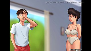 Steamy summertime orgy with the neighbor's hot wife