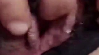 Latina Mother Very Excited Shows Her Big Hairy Pussy to Her Stepson so He Can Masturbate