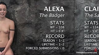 The Sadist(0-1) Ranked 8th the Badger(2-2) Ranked 13th