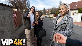 SWAP4K. Expected a BBQ party, experienced hot sex with massive boobs cutie and cucked her BF