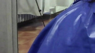 MILF with Fishnet Stockings and a Big Ass Gets a Facial