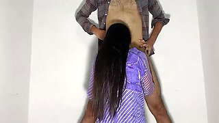 Desi Indian Math Teacher Fucks English Teacher Hard in Bathroom - Rough Doggy Style & Deep Throat