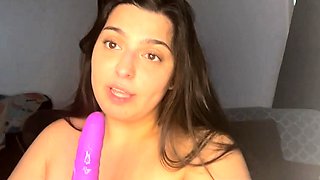 Curvy Indian Persuades Boss with Orgasmic Solo Show