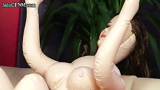 Amatory sweet thing at ffm porn