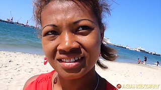 Black Cutie From The Beach @ - Asian Sex Diary
