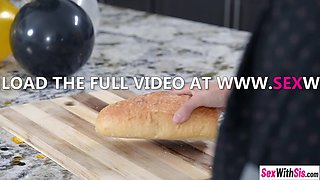 Chloe Temple fucks big knob stepbrother