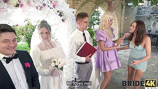 Bride 4K featuring Arty Cheys and Jane White's small tits xxx
