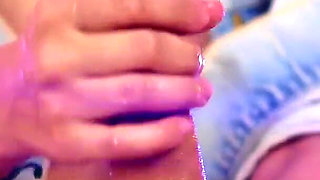 Short Hair MILF Makes Her Slave Boy Cum in the Most Ruined Orgasm! - All Views for Fans!