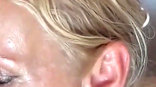 Beautiful Blonde Amateur Wife Selena Enjoys Oral Sex